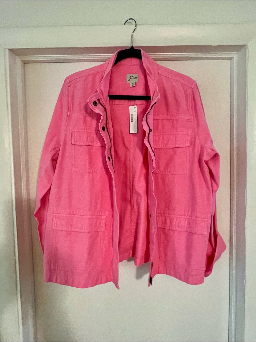 J.Crew Pink Utility Jacket